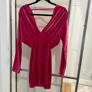 Superdown pink dress